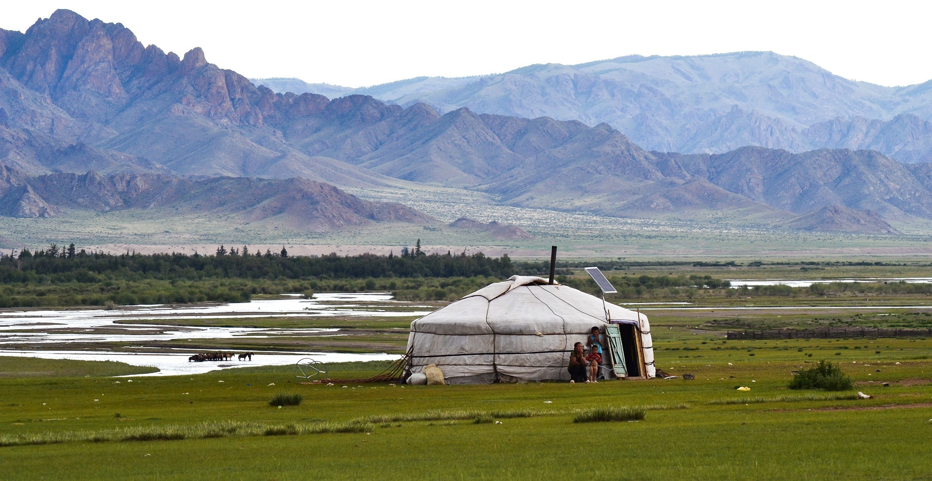 Mongolia yurt gee